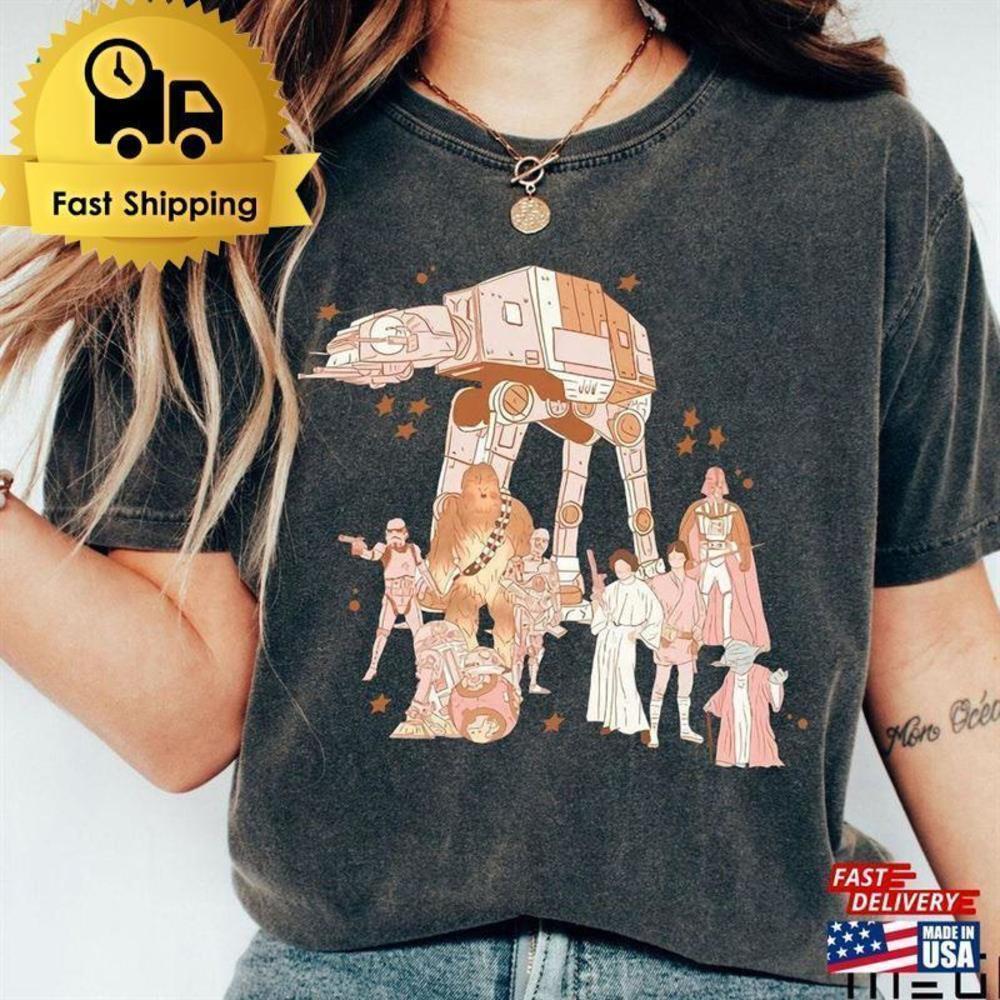 Star Wars Galaxy Disney Fan Graphic Classic Movie Sci Fi Unisex T-Shirt